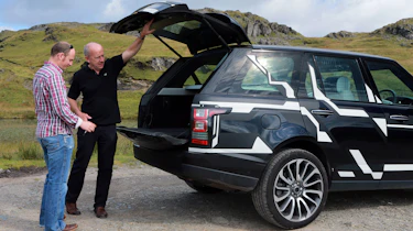 Range Rover rear boot opening