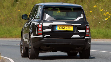 Range Rover rear cornering