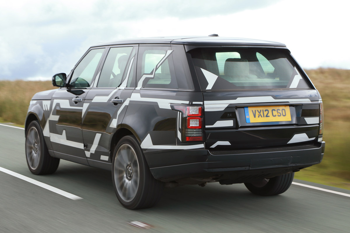 Range Rover rear tracking