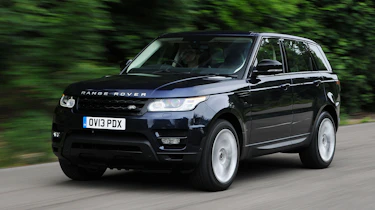 Range Rover Sport front action