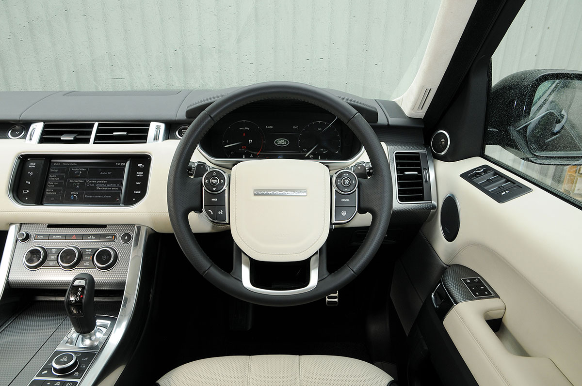Range Rover Sport interior
