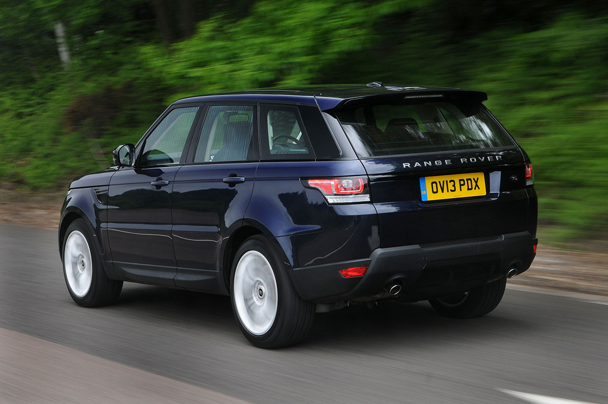 Range Rover Sport rear view