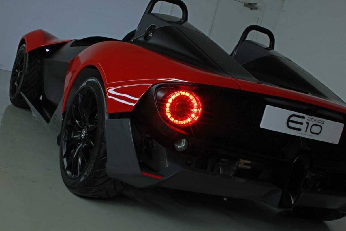 Zenos E10 rear action