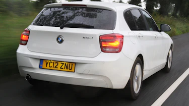 BMW 116d ED rear tracking
