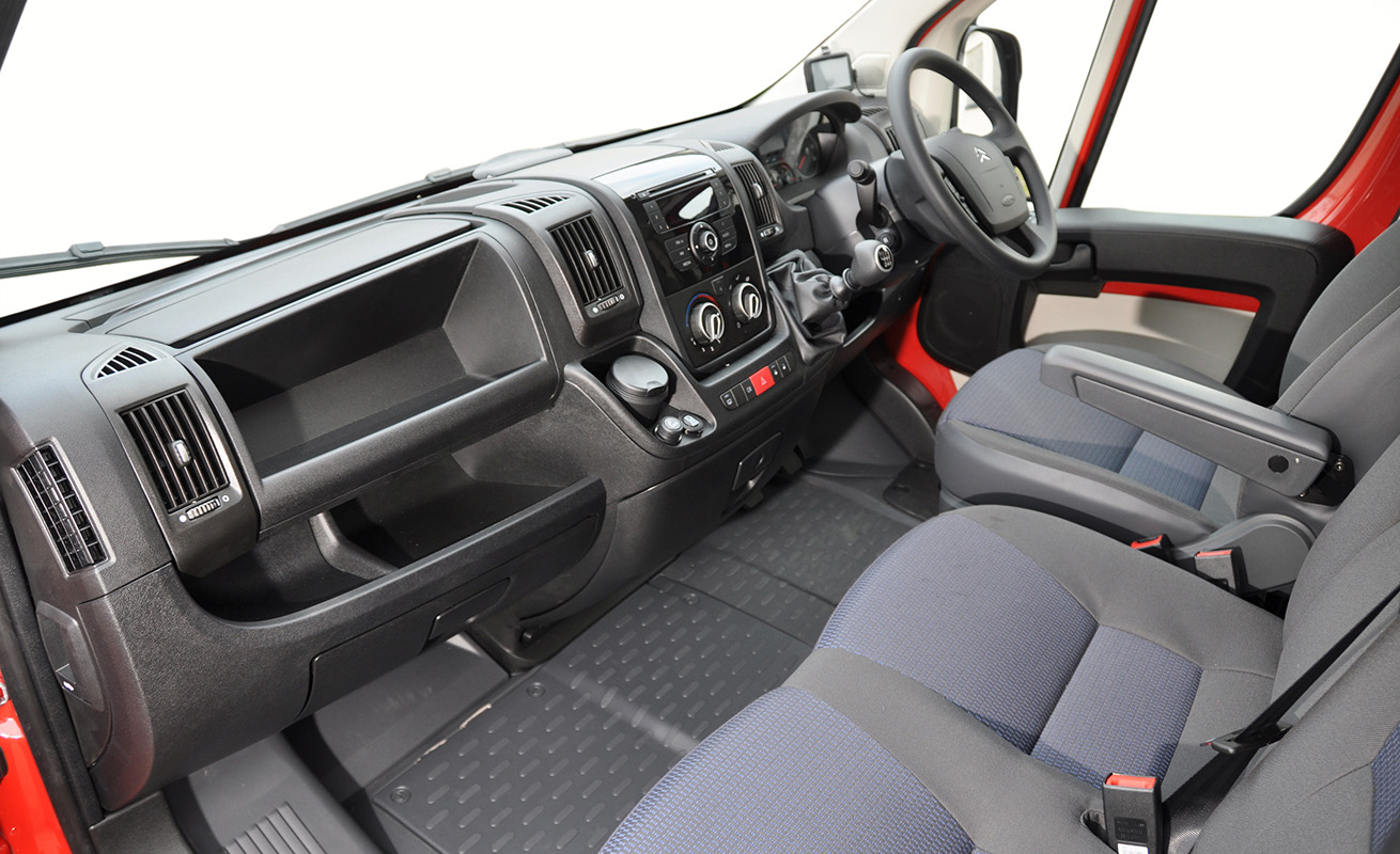 Citroen Relay interior dashboard