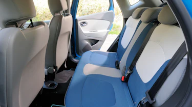 Renault Captur rear seats