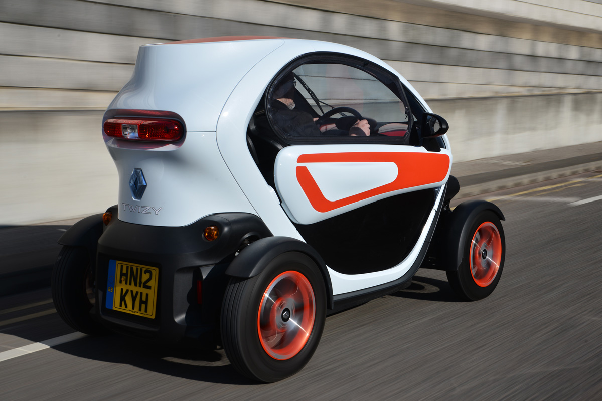 Renault Twizy Technic rear tracking
