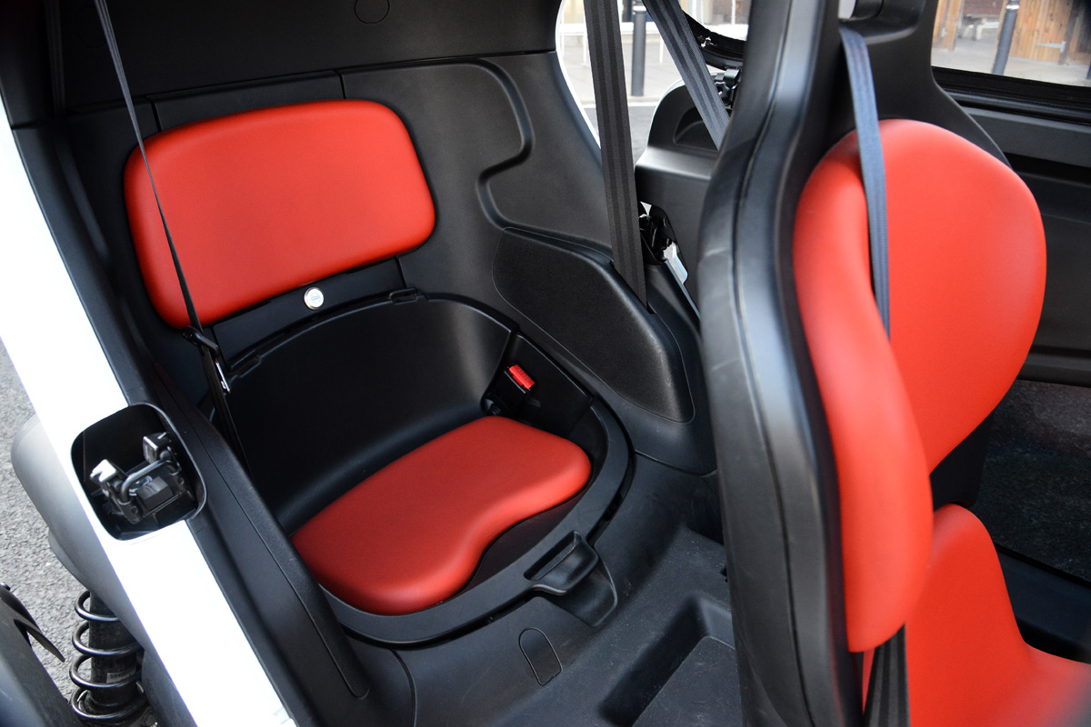 Renault Twizy Technic rear seat
