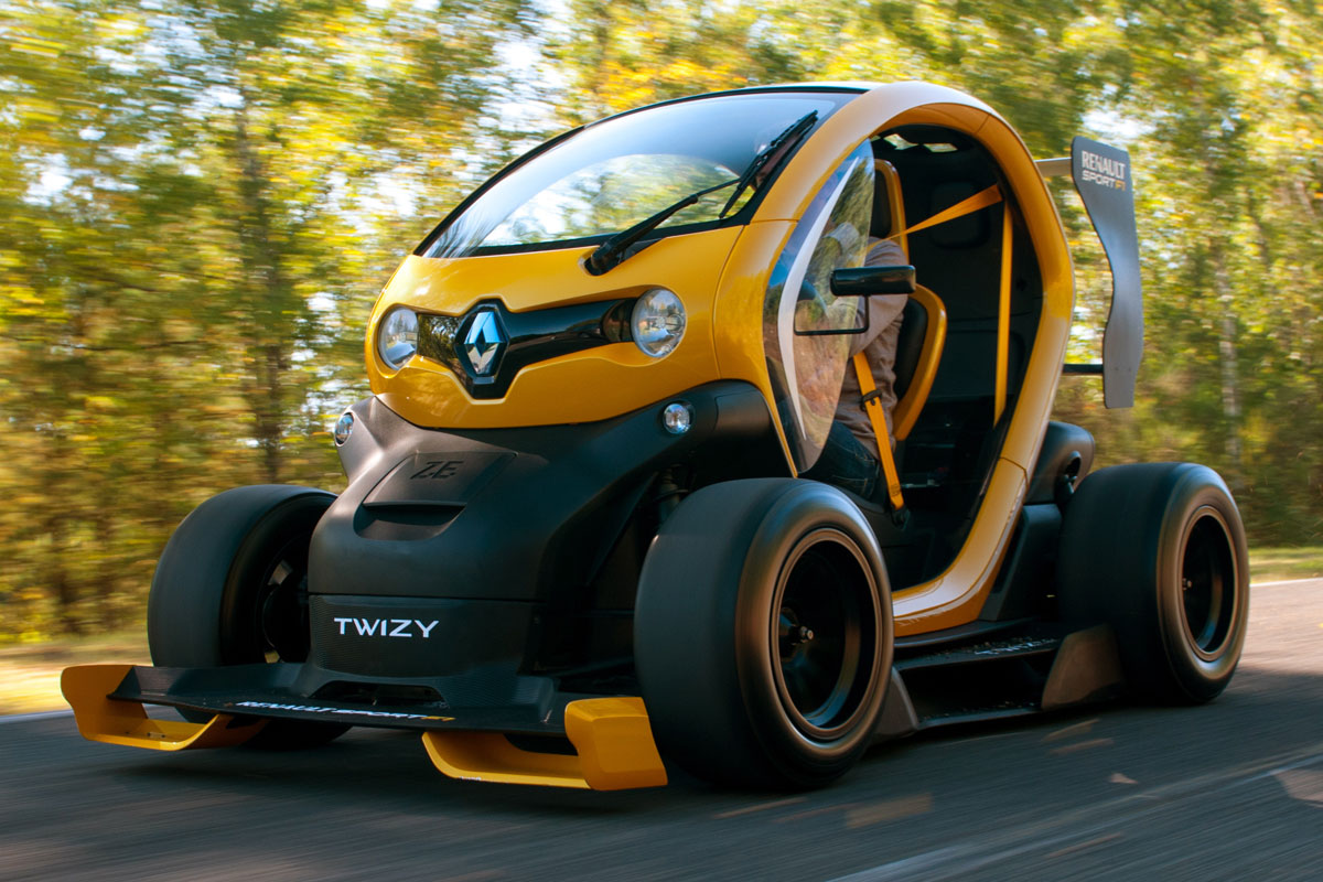 Renault Twizy F1 action 2