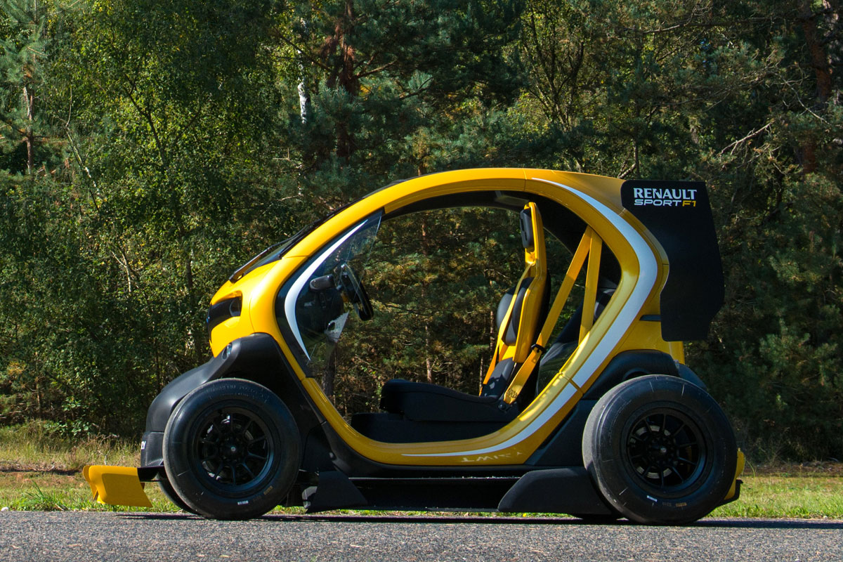 Renault Twizy F1 profile