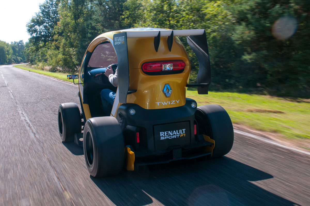 Renault Twizy F1 rear action 