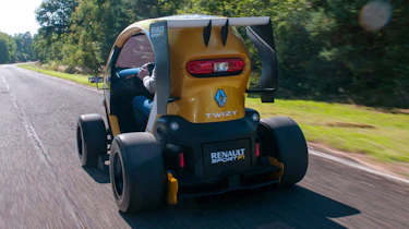 Renault Twizy F1 rear action