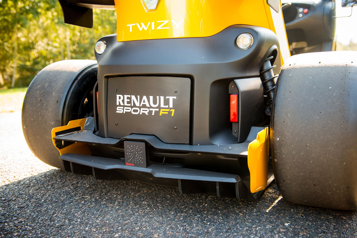 Renault Twizy F1 rear wheels