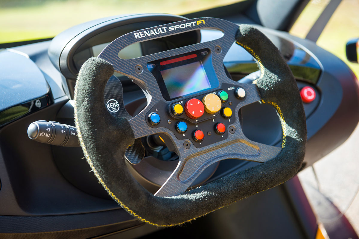 Renault Twizy F1 steering wheel
