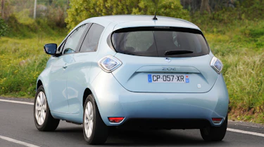Renault ZOE rear cornering