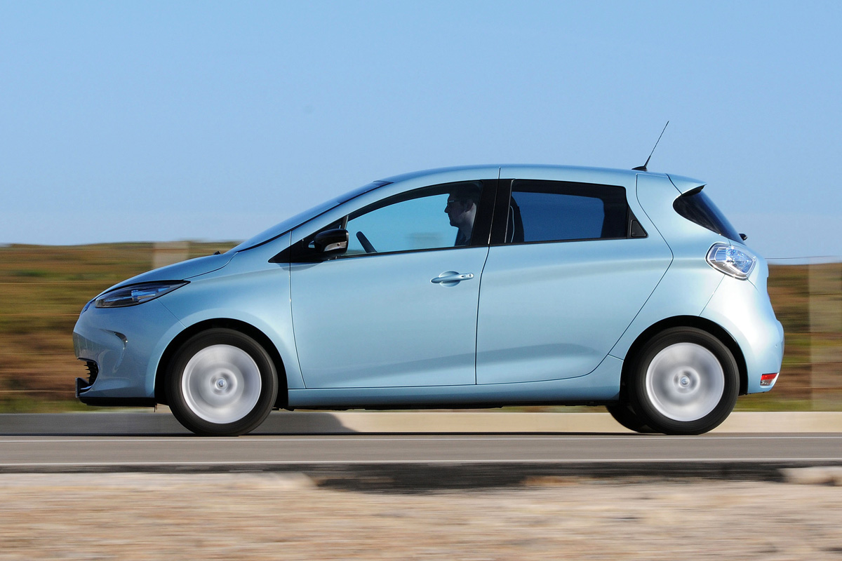 Renault ZOE panning