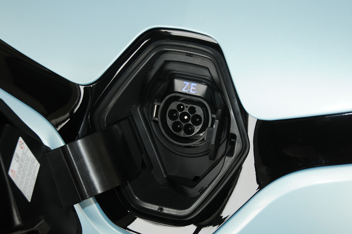 Renault ZOE charging point