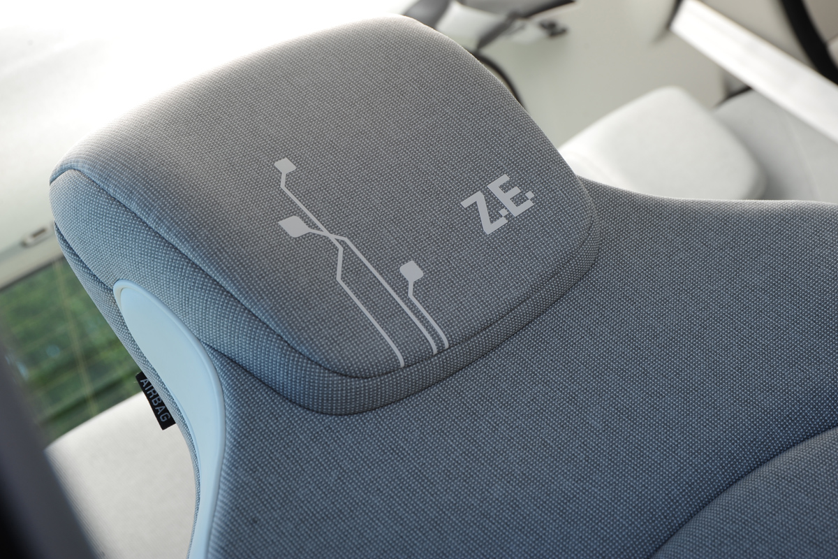 Renault ZOE Zen seats