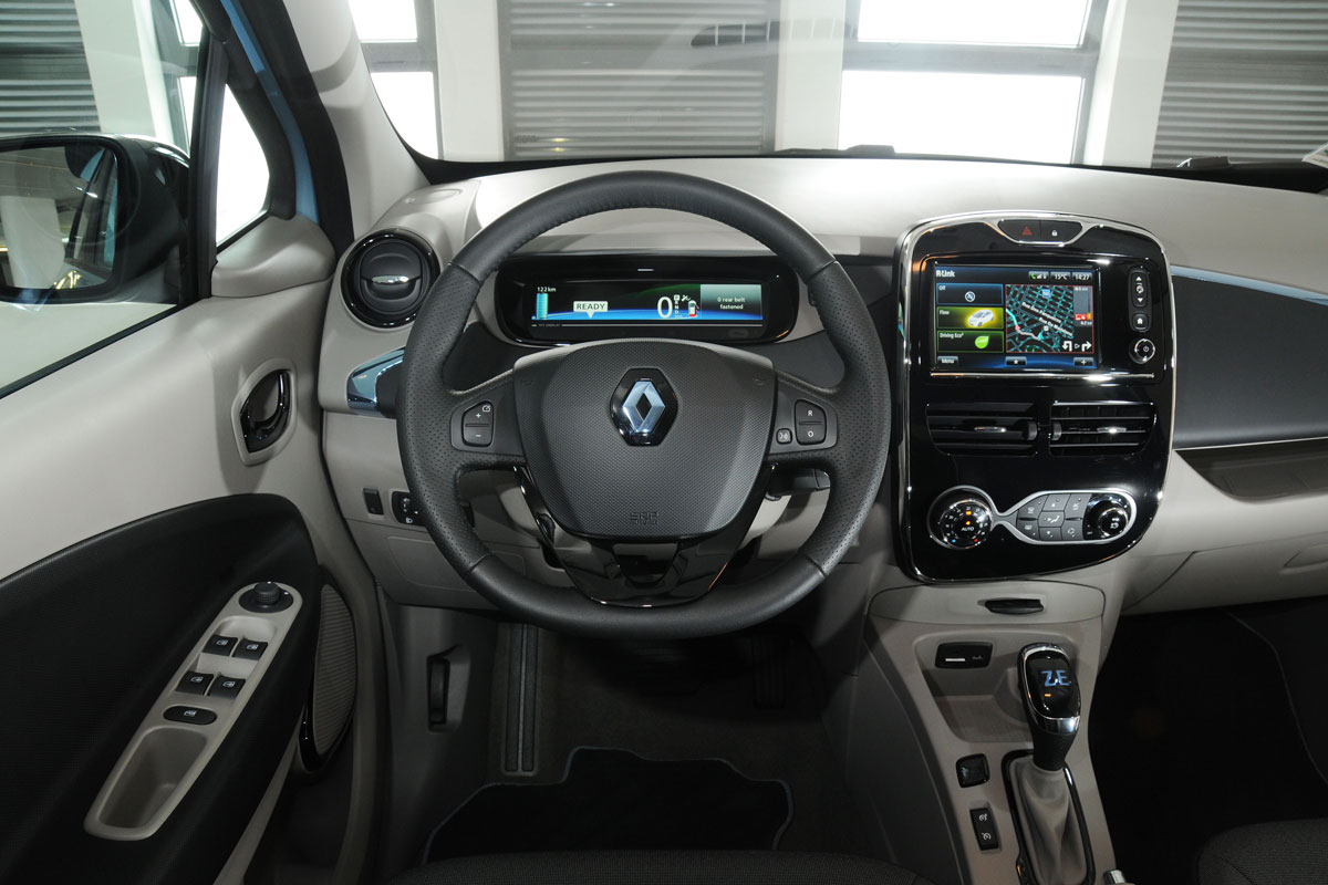 Renault ZOE dashboard