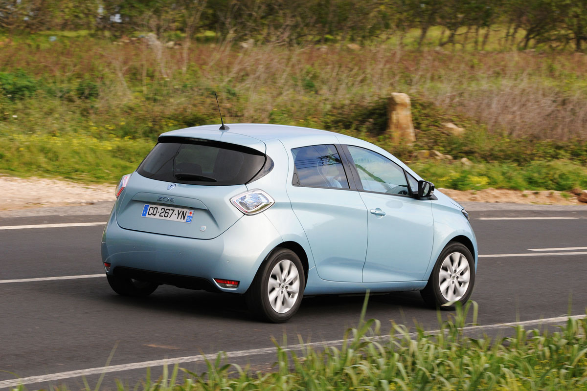 Renault ZOE rear corner