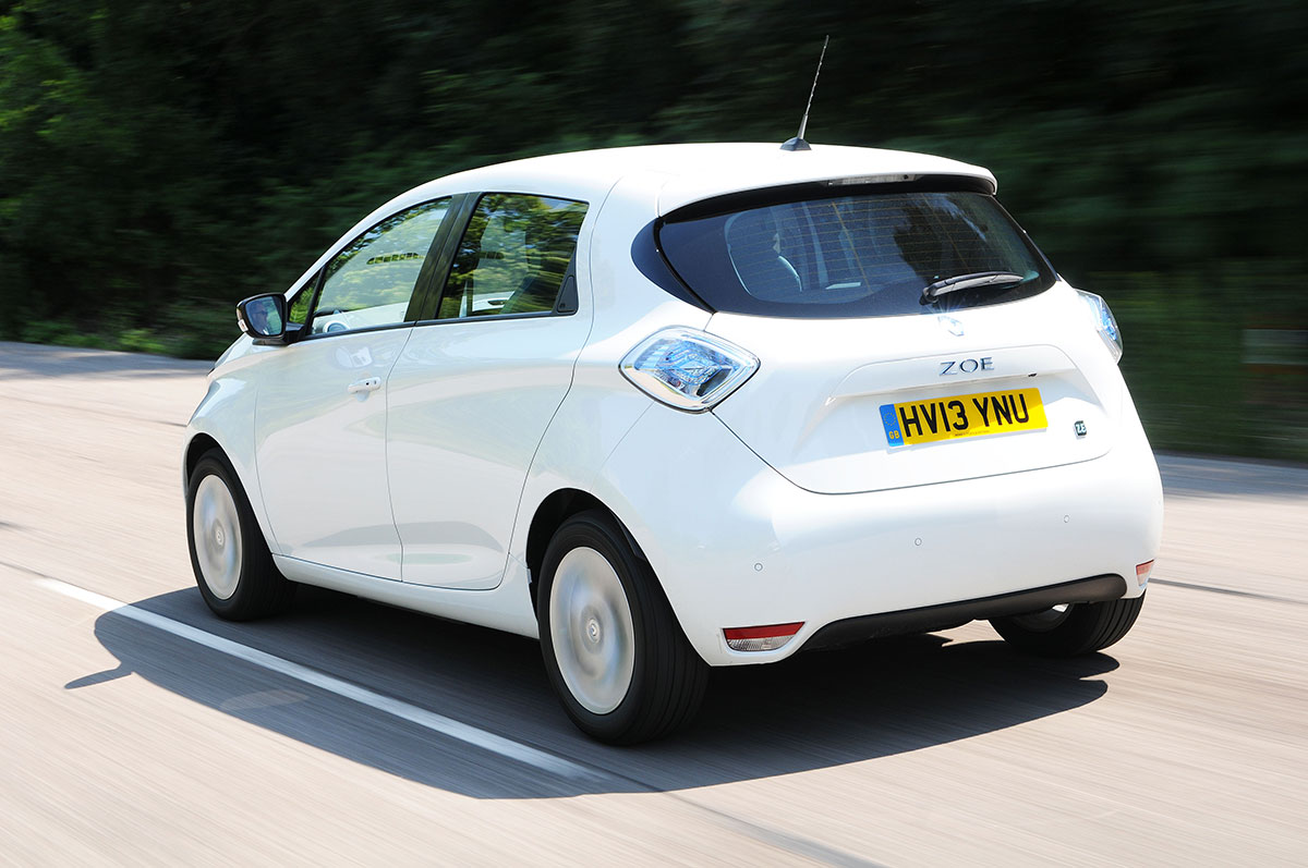 Renault Zoe rear action