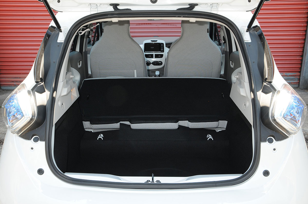 Renault Zoe boot