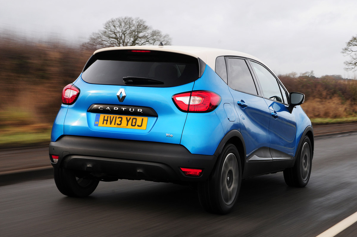 Renault Captur automatic 2014 rear tracking