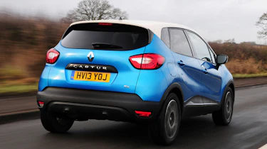 Renault Captur automatic 2014 rear tracking