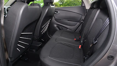 Renault Captur rear seats