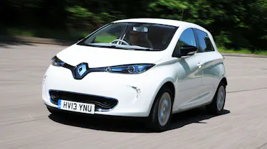 Renault Zoe front action