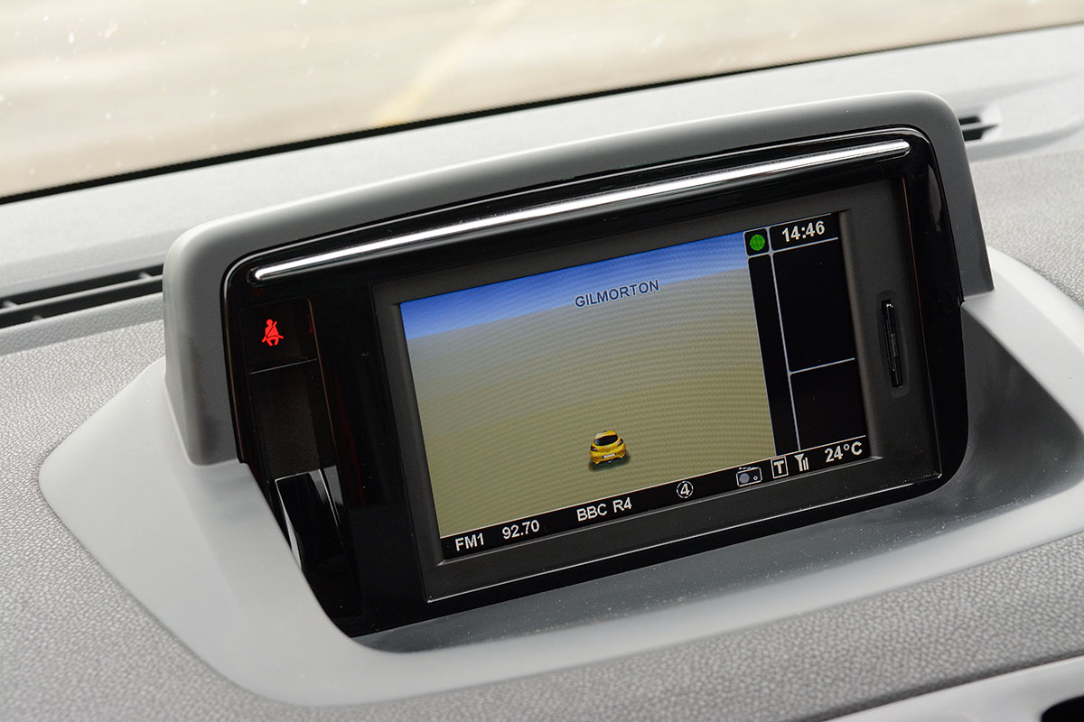 Renaultsport Megane 265 sat-nav