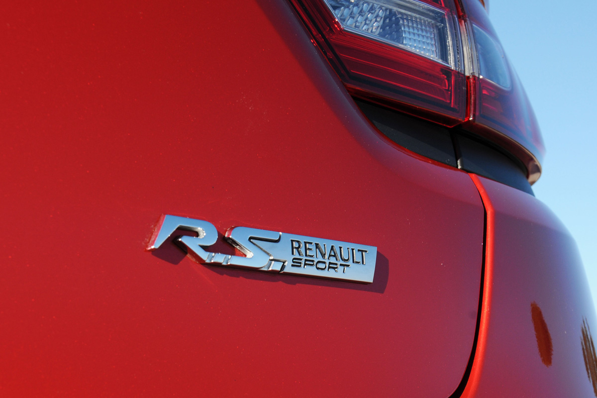 Clio Renaultsport 200 EDC Lux badge