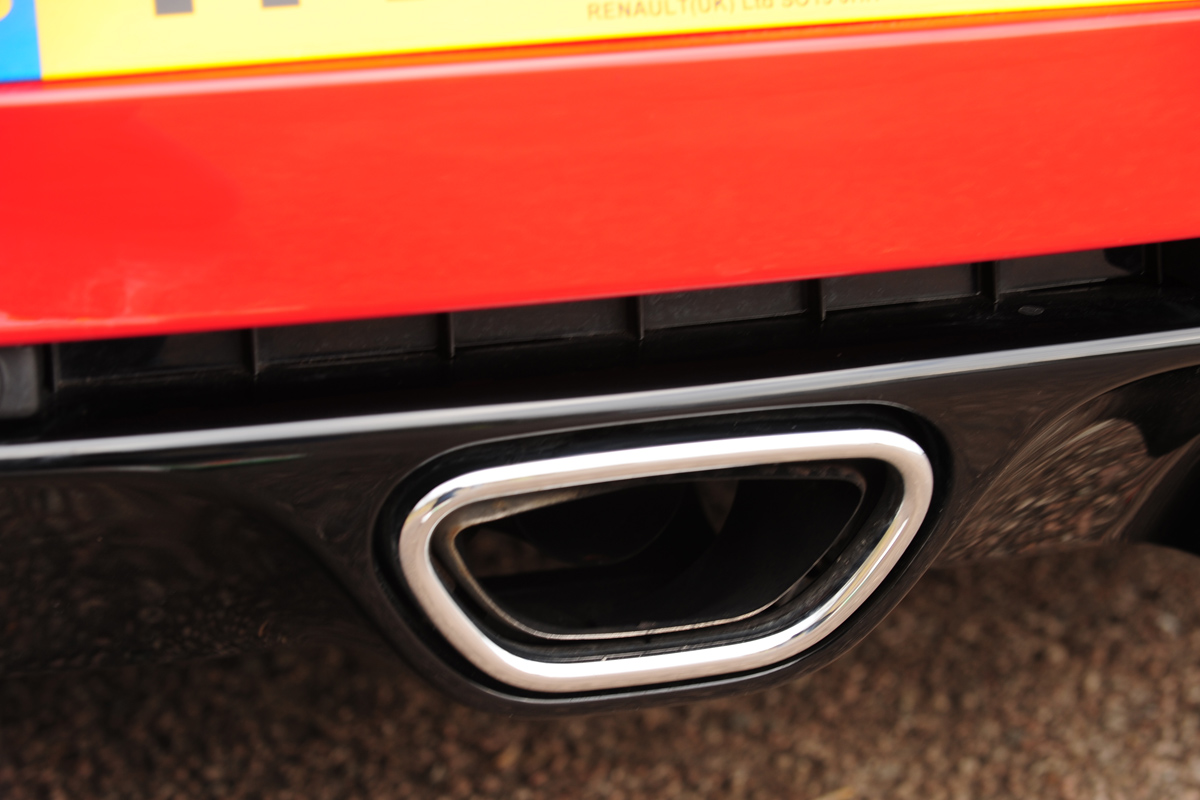 Renaultsport Megane Cup exhaust