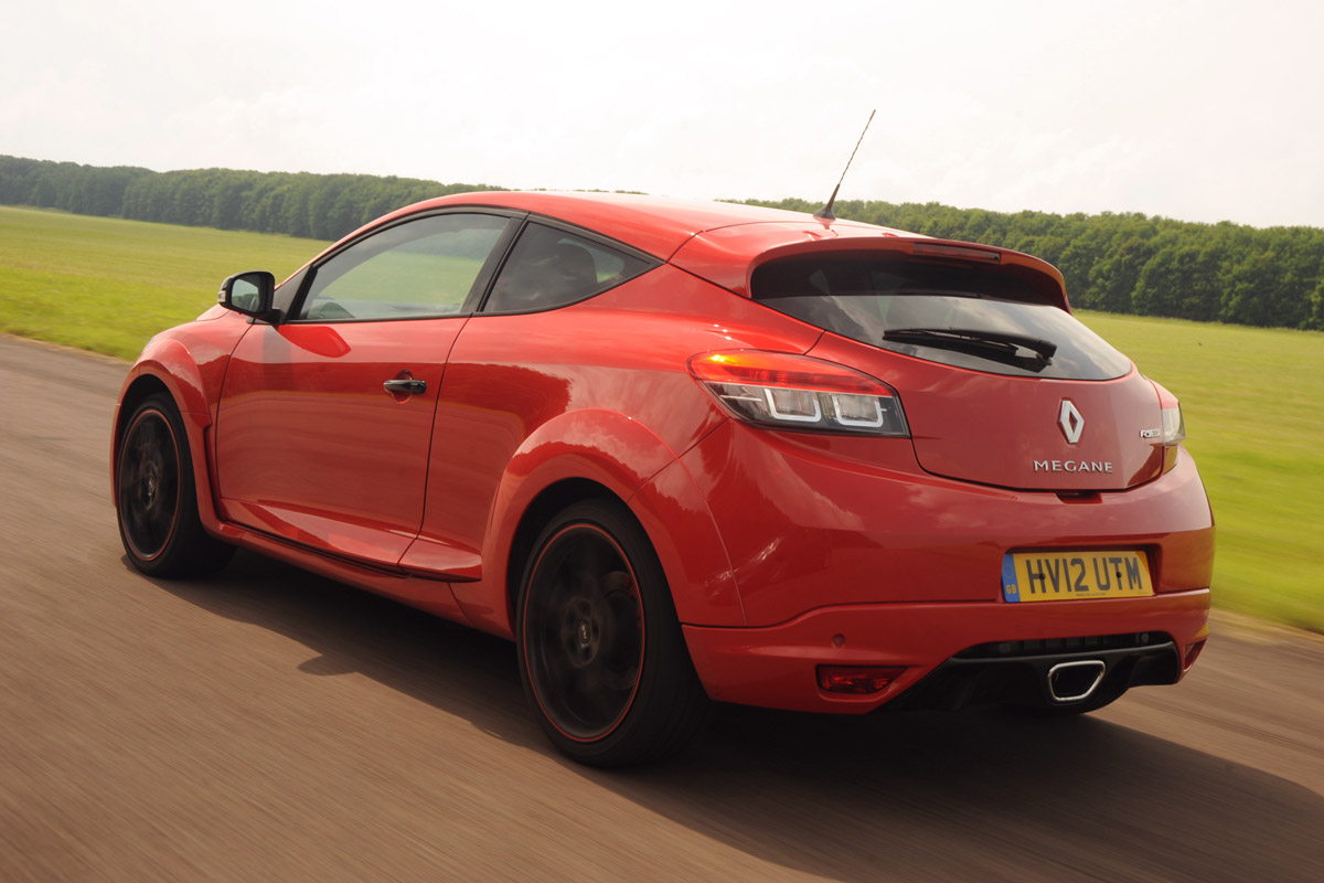 Renaultsport Megane rear tracking