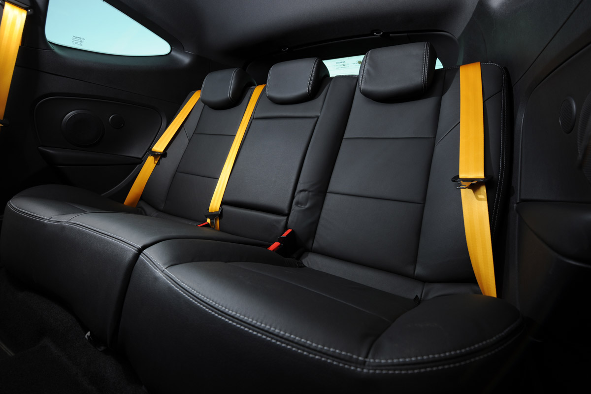 Renaultsport Megane rear seats