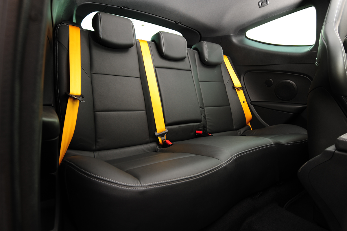 Renaultsport Megane Cup rear seats