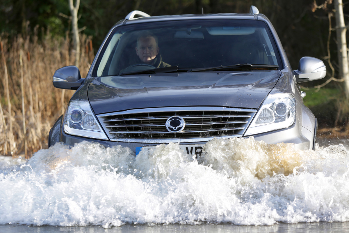 SsangYong Rexton W in action