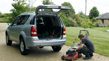 Ssangyong Rexton CS rear door open