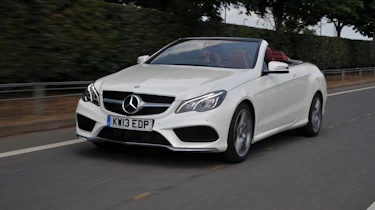 Mercedes E350 CDI Cabriolet front tracking