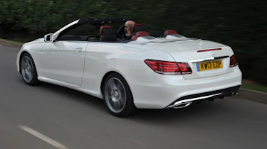 Mercedes E350 CDI Cabriolet rear view