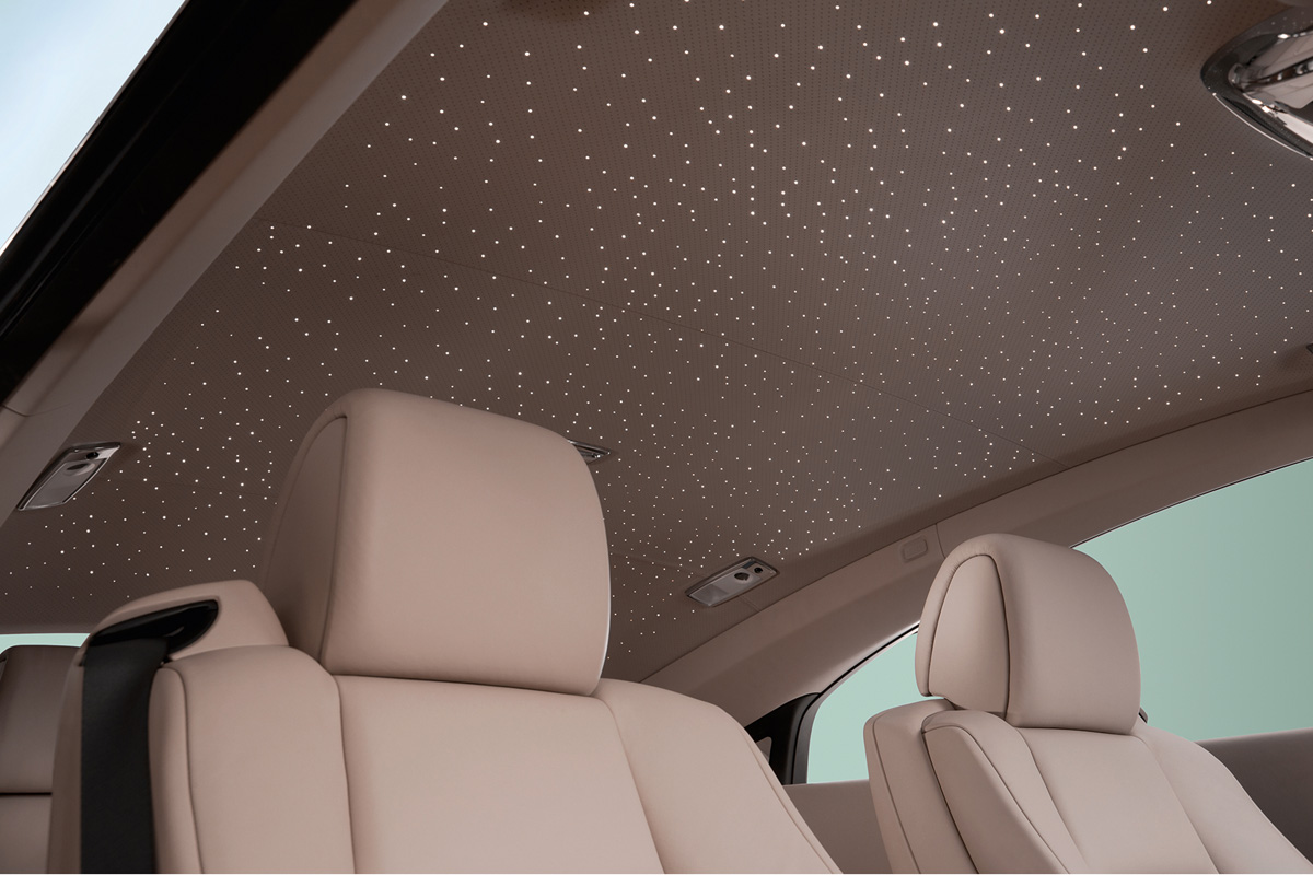 Rolls-Royce Wraith rooflining