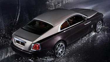 Rolls-Royce Wraith rear three-quarters