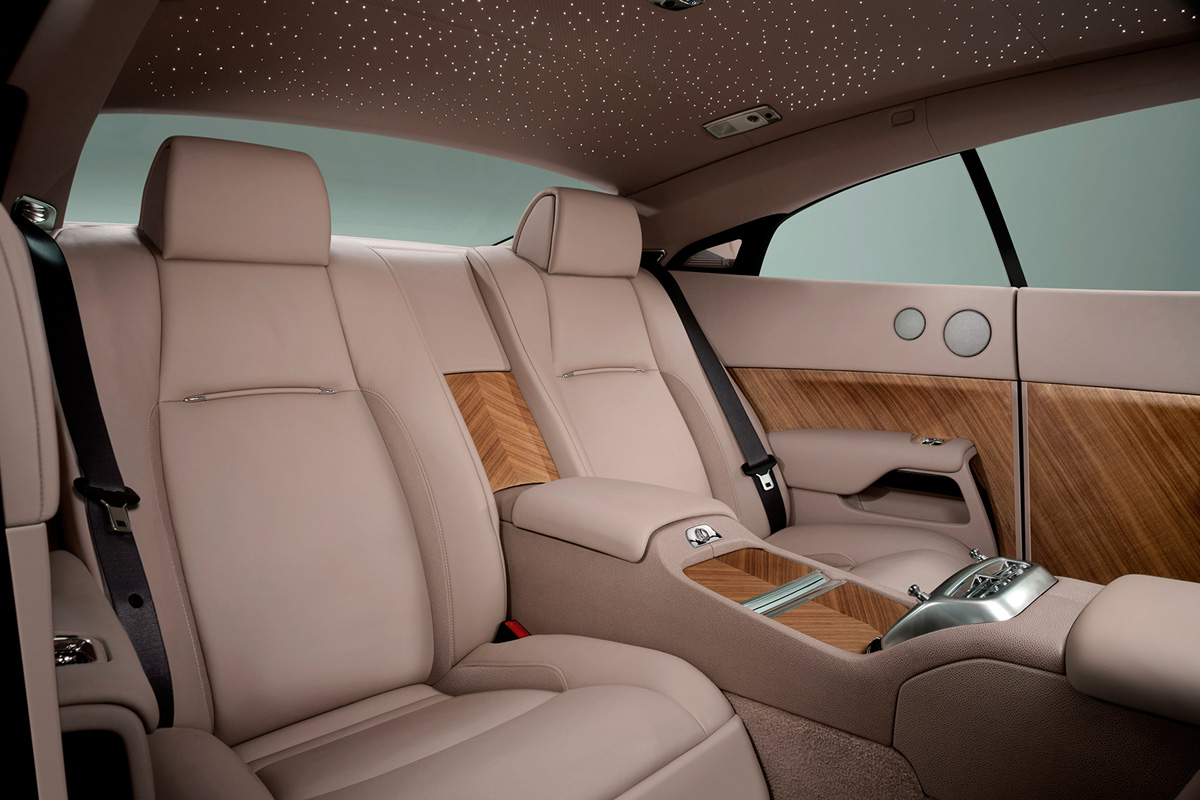 Rolls-Royce Wraith rear seats