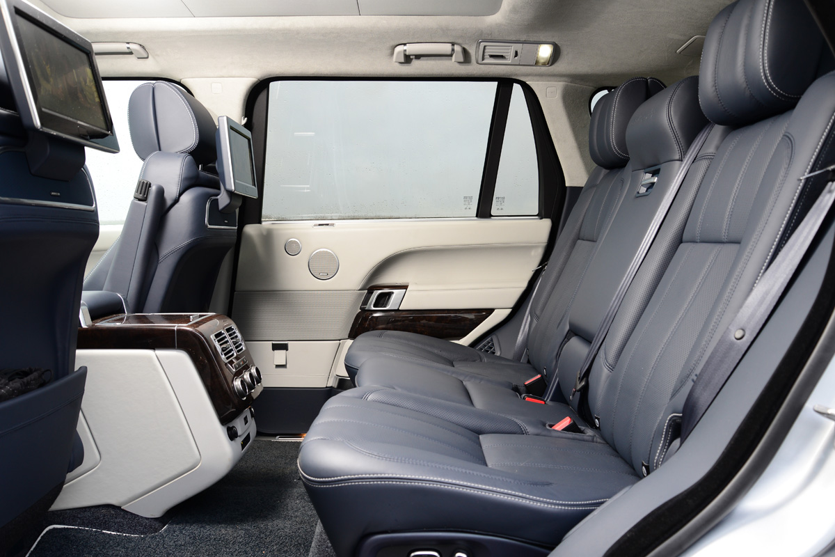 Range Rover LWB rear seats