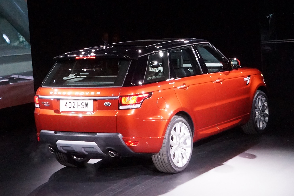 Range Rover Sport rear tracking