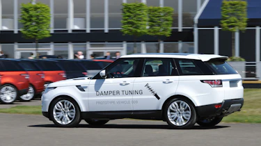 Range Rover Sport damper tuning prototype