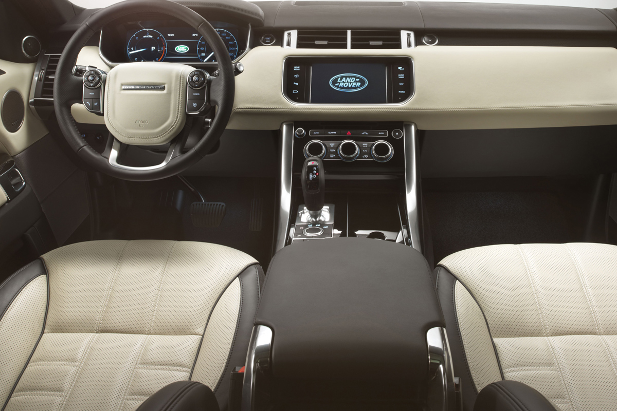 Range Rover Sport dash