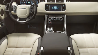 Range Rover Sport dash