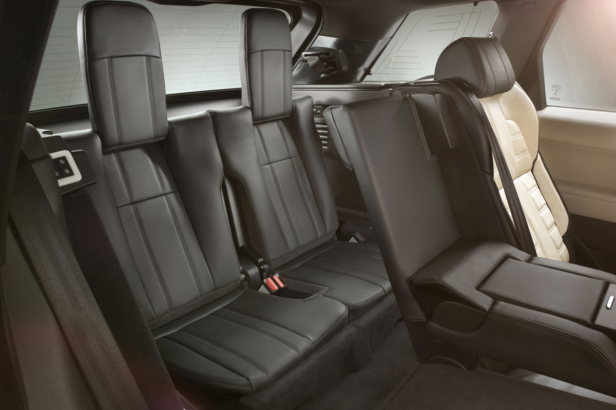 Range Rover Sport rear seats