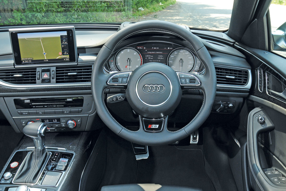 Audi S6 interior